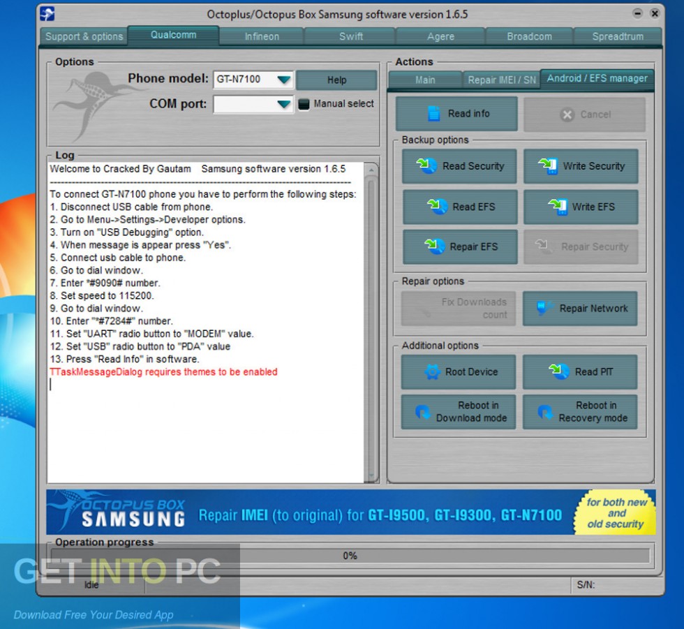 new octopus box samsung cracked 2016 - download and software